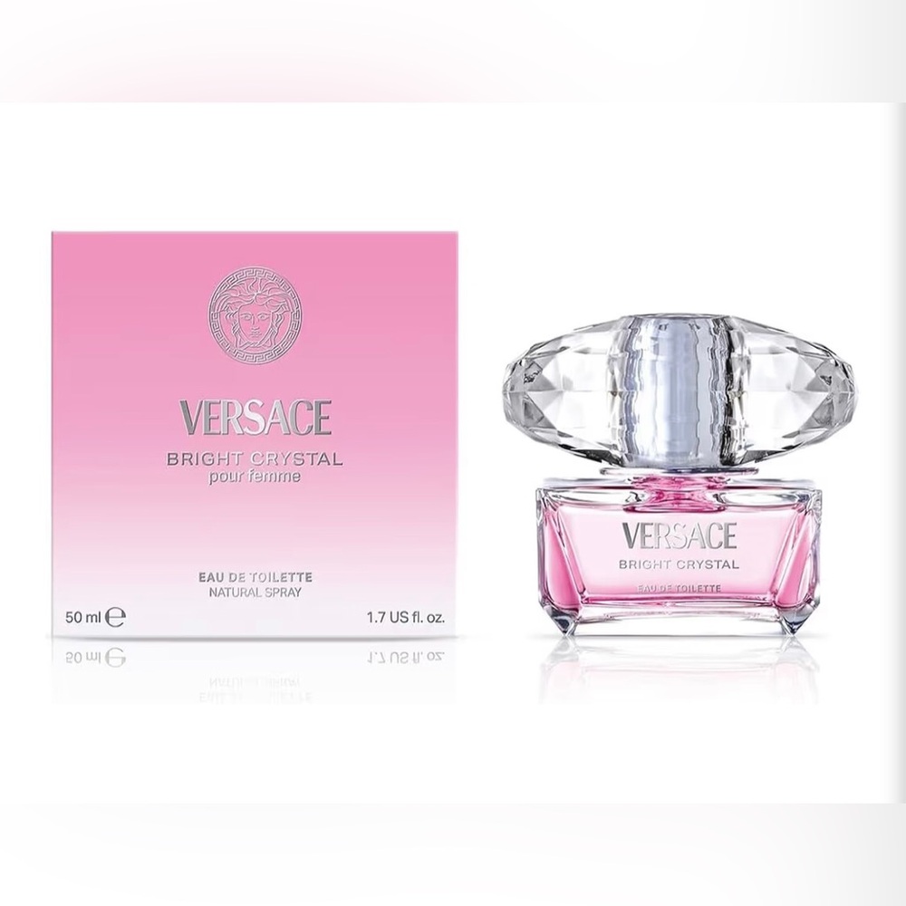 BNIB Versace Bright Crystal Pink EDT